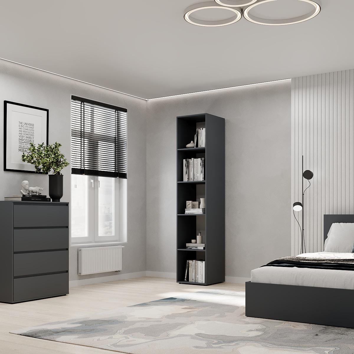 Пенал закрытый ART IN HEAD №1 Light 400x500x2200 мм Графит серый (GALT08070000000) - фото 4 Пенал закрытый ART IN HEAD №1 Light 400x500x2200 мм Графит серый (GALT08070000000) - фото 4