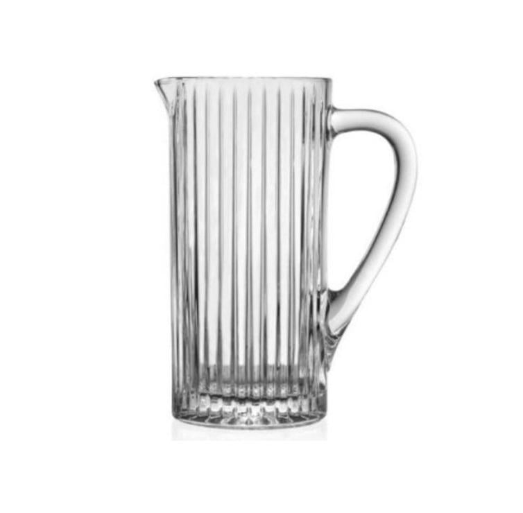 Кувшин стеклянный RCR Timeless 1200 мл Gрозорый (1822604f)