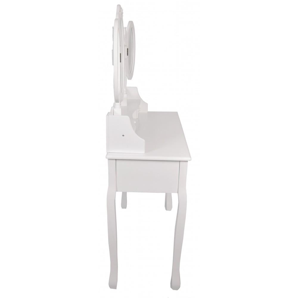 Туалетний столик Bonro-В020 червона табуретка (20000038) - фото 12 Туалетний столик Bonro-В020 червона табуретка (20000038) - фото 12