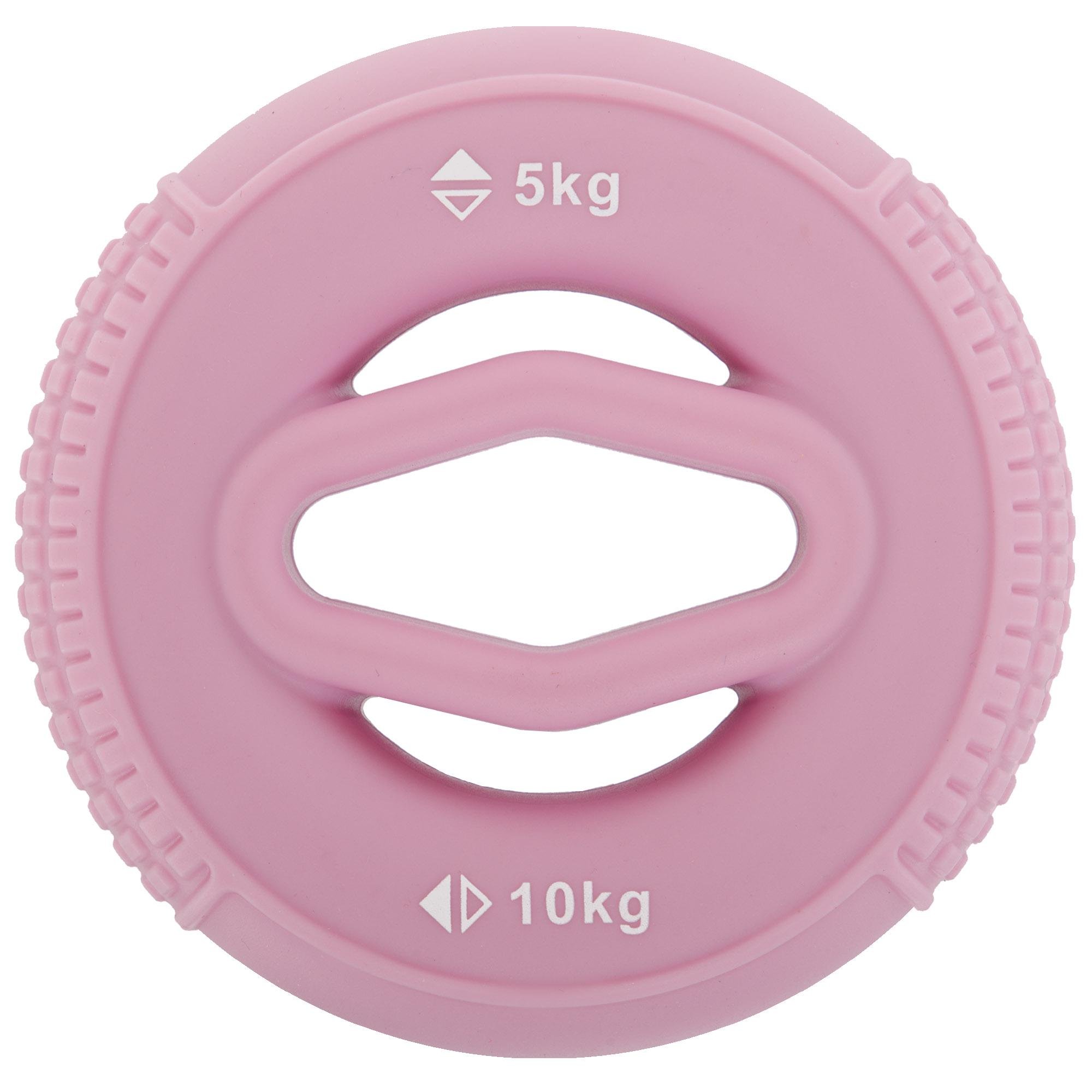 Еспандер кистьове кільце з подвійним навантаженням Jello FI-4404 1 шт. 7,5 см 5-10LB Фіолетовий - фото 1