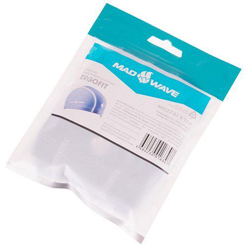 Шапочка для плавания Textile Cap Ergofit M052701 Mad Wave Голубой (60444162) - фото 7