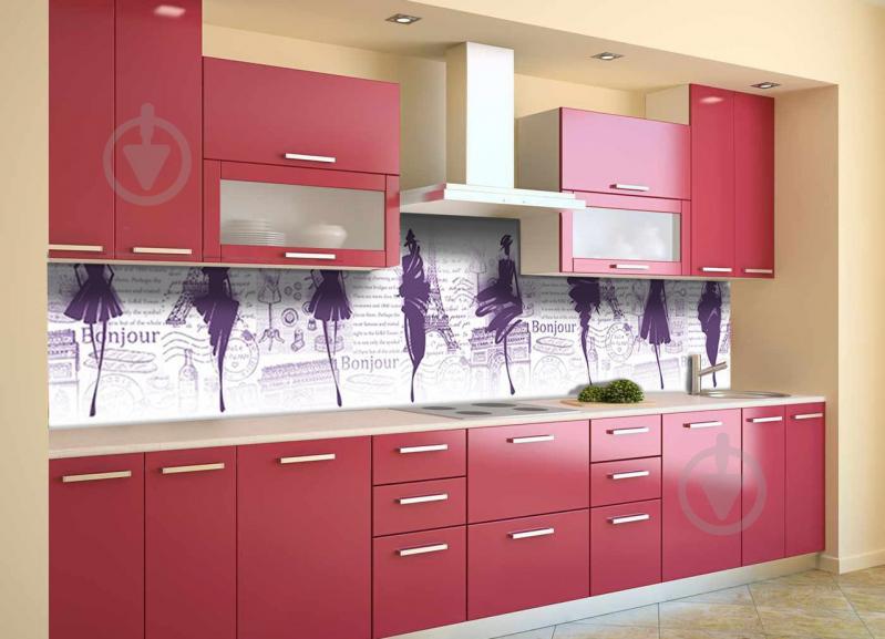 Скинали на кухню Zatarga «Французские Дамы» 600х2500 мм виниловая 3Д наклейка кухонный фартук самоклеящаяся Z180632 Скинали на кухню Zatarga «Французские Дамы» 600х2500 мм виниловая 3Д наклейка кухонный фартук самоклеящаяся Z180632