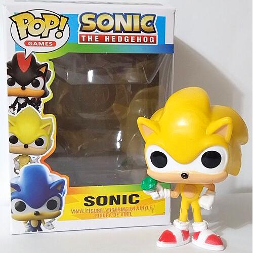 Детская игровая фигурка Funko Pop Sonic the Hedgehog Супер Соник (арт EPC11057M) Детская игровая фигурка Funko Pop Sonic the Hedgehog Супер Соник (арт EPC11057M)