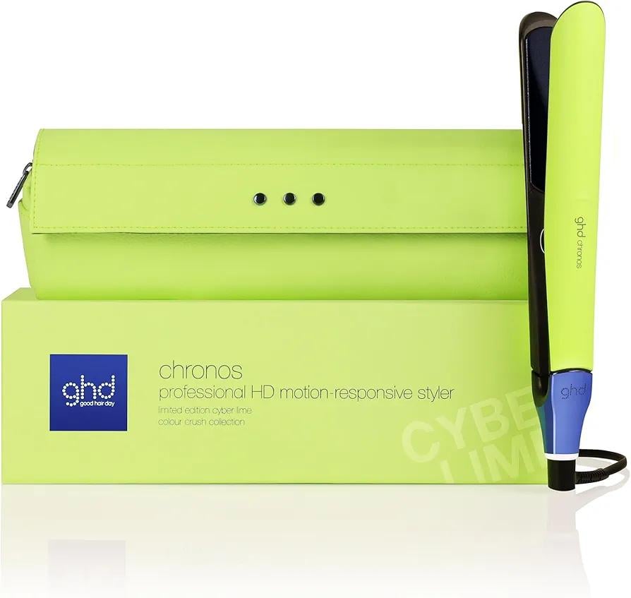 Выпрямитель для волос профессиональный GHD Chronos Lime Green Straightener (090008)