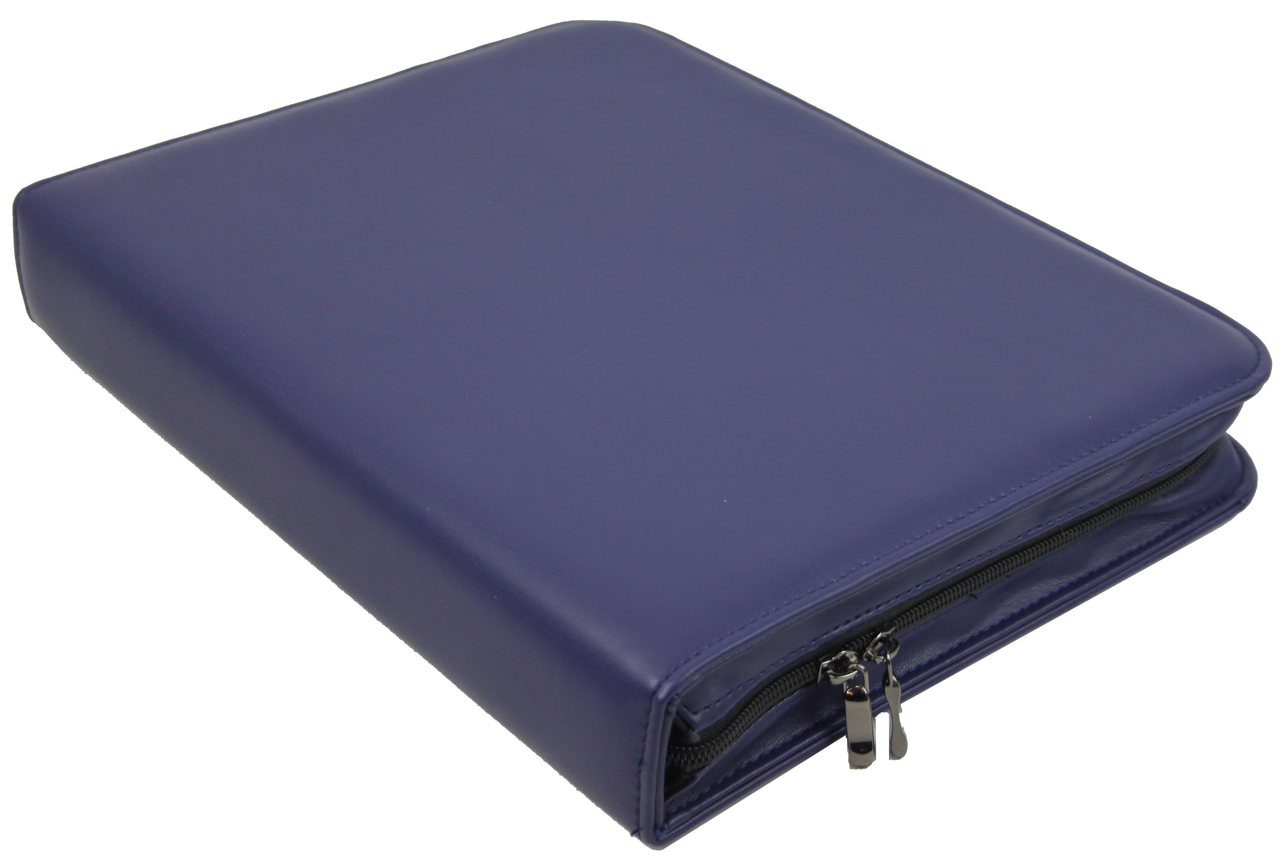 Папка деловая Portfolio из искусственной кожи А4 Синий (Port1008 navy)
