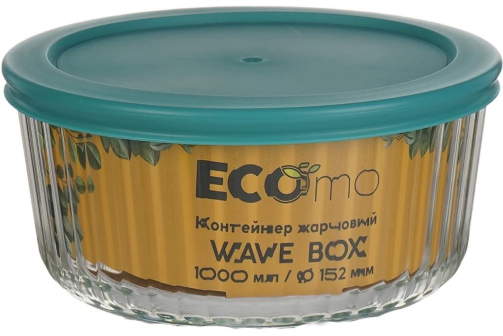 Контейнер Ecomo Wave Box круглый 1000 мл (3CC100-4H) Контейнер Ecomo Wave Box круглый 1000 мл (3CC100-4H)