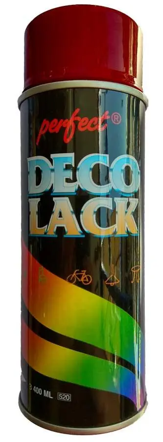 Краска аэрозоль Deco Lack Deco Perfect 400 мл Dark-red (432848)