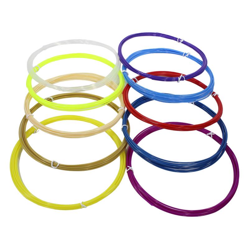 Набор ABS-пластика для 3D-ручки Kaiyiyuan 1,75 мм 10 цветов по 5 метров (1453323064)