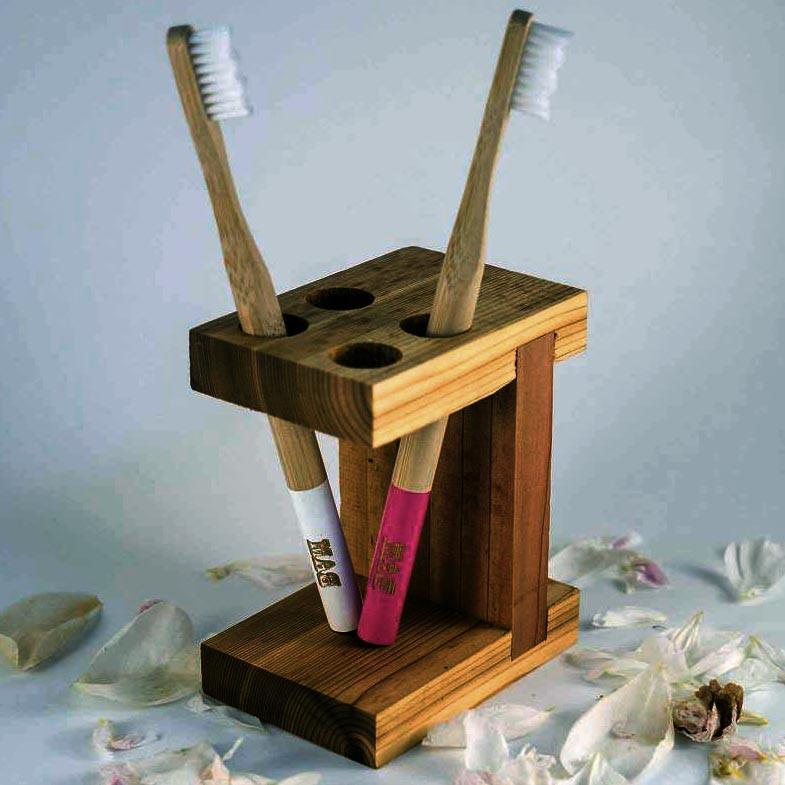 Органайзер для зубных щеток из дерева Тарудан Мускат (ОЗЩ-001707)