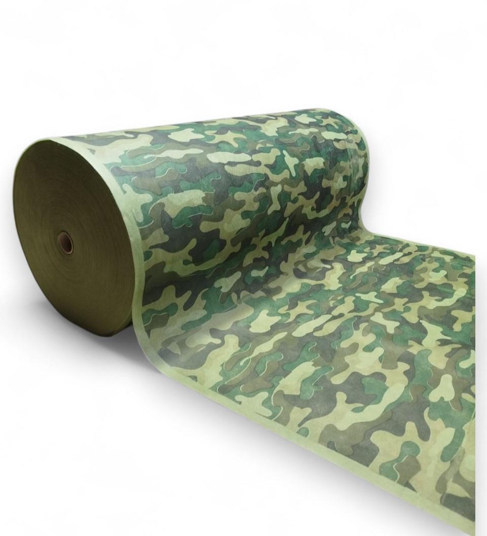 Агроволокно Agros 60 г/м2 1 м Камуфляж светло-зеленый