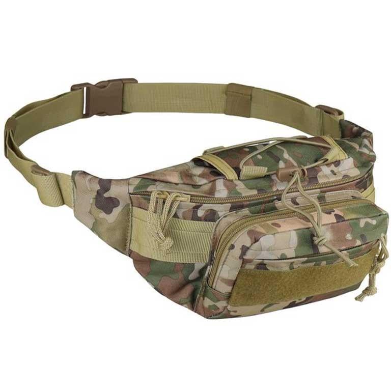 Сумка на пояс Camo Military Gear Kangoo 3л 25х15х11 см Camo Multicam (TO-KG-WP-MC)