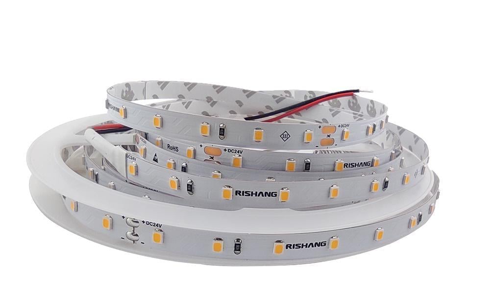 Светодиодная лента 2835-64-IP20-WW-8-24 RV0864TC-A 3000K (17035)