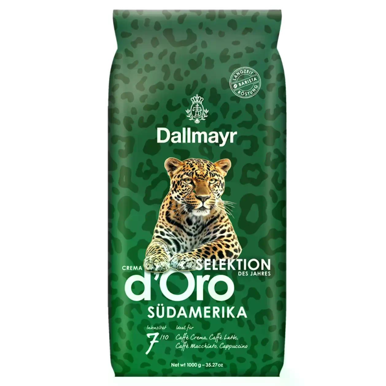 Кава в зернах Dallmayr Crema d'Oro Selektion Südamerika 1 кг
