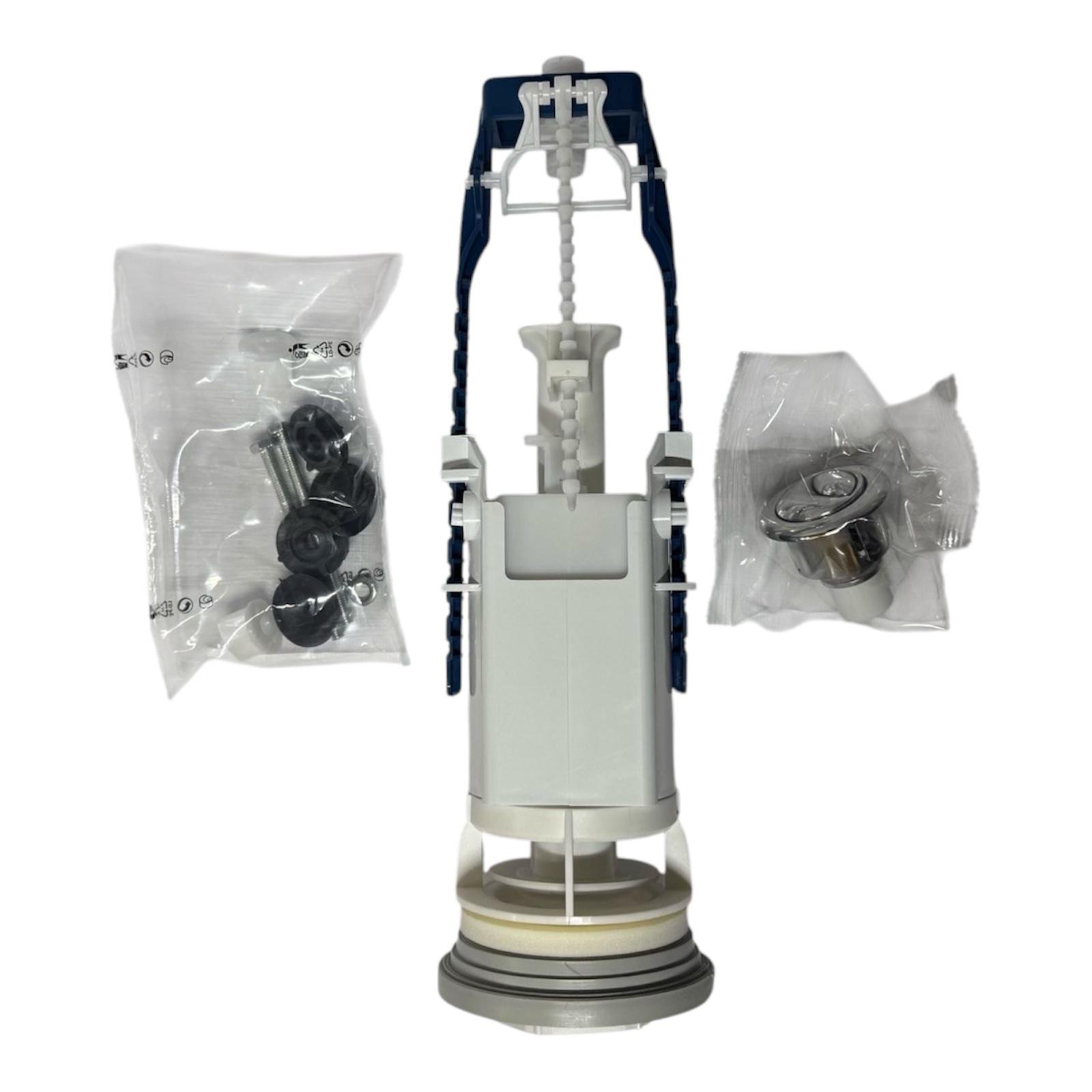 Стійка зливу води з подвійною кнопкою КН 77.00 (00-00009621)