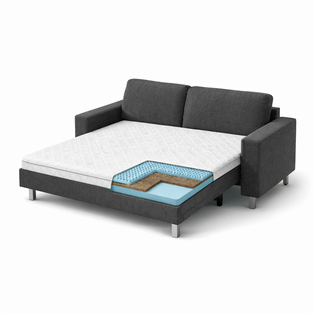 Матрас-топпер Коала Mello iSmart средняя жесткость 90х190х8 см (ISM-051258)