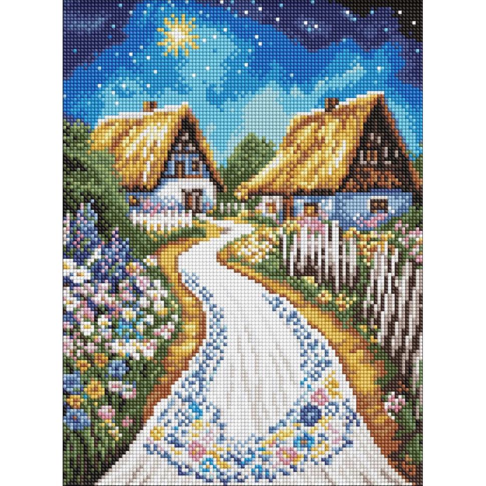 Алмазна мозаїка Ideyka Хатина AMO8219 30х40 см (RLT54040)