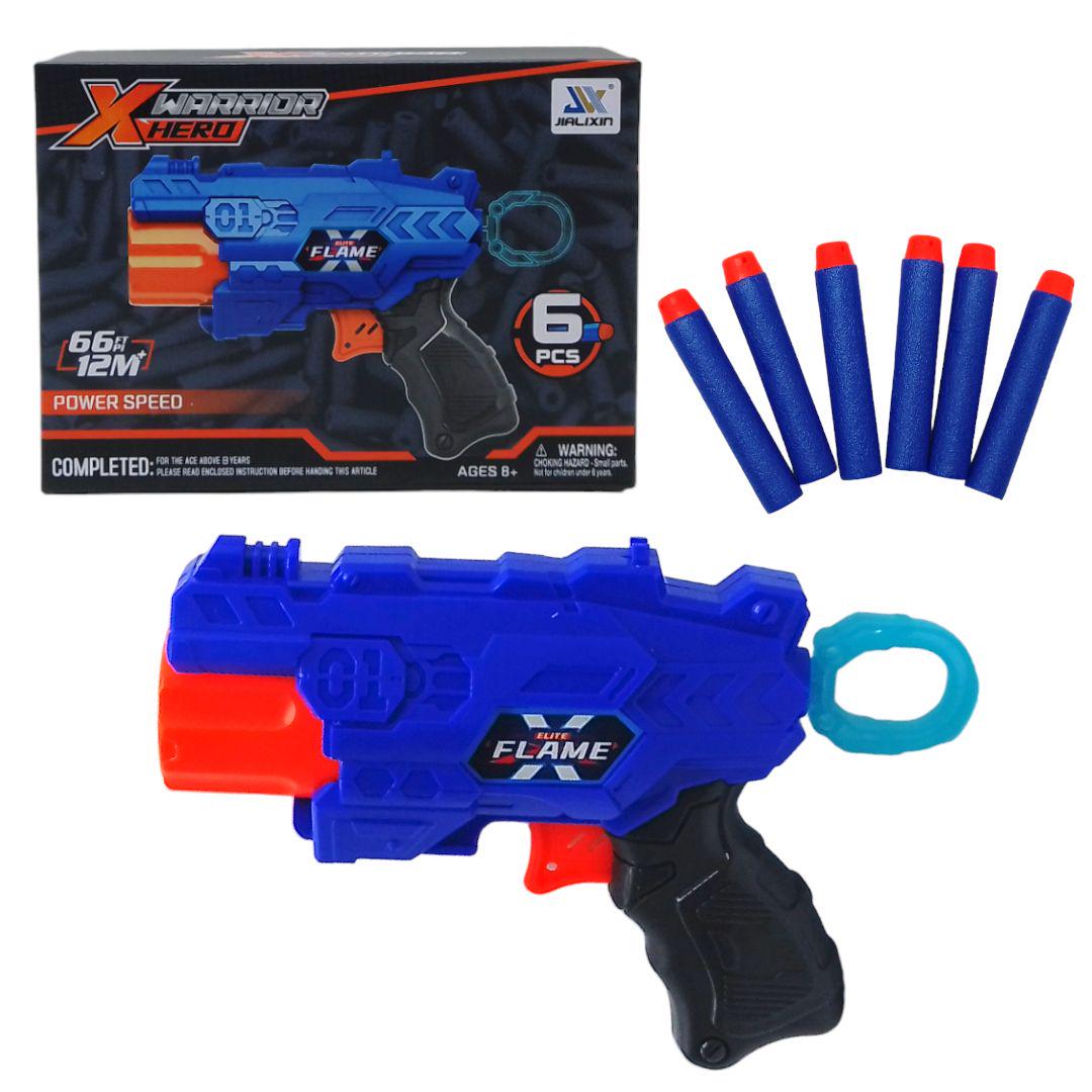 Бластер с поролоновыми снарядами X-Warrior Hero (240528)