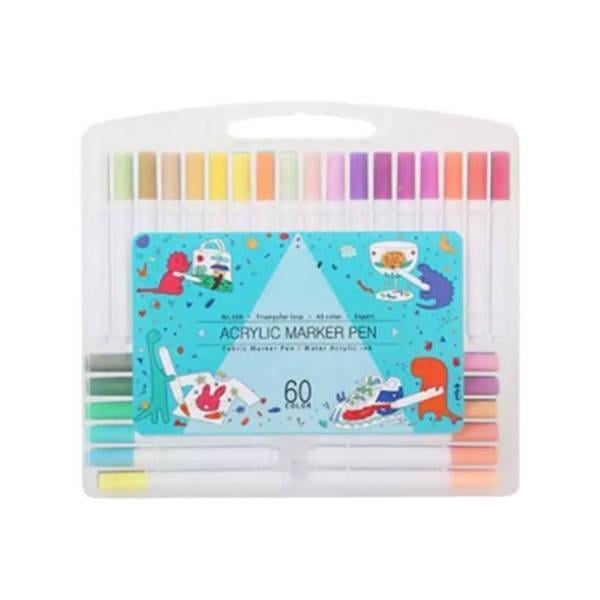 Набор акриловых маркеров Pen Peak для рисования 60 шт. (DT-601-3)