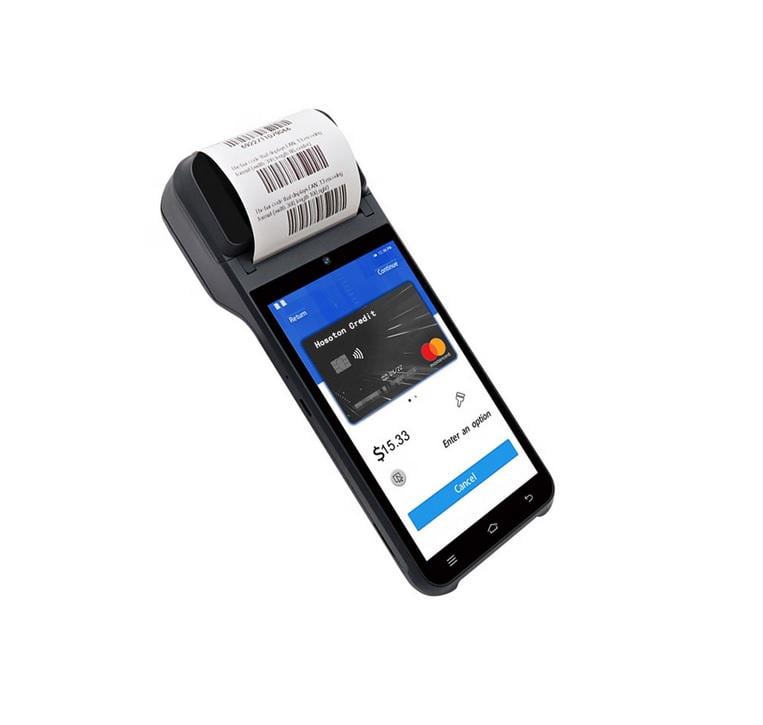 Терминал с принтером мобильный POS Zeus NFC поддержка tapXphone РРО