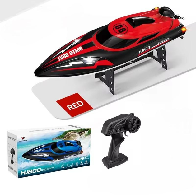 Катер на радіокеруванні швидкісний HJ808 Червоний