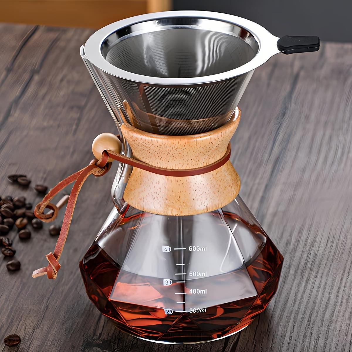 Кемекс для кави KSL з металевим багаторазовим фільтром 600 мл (5888020)