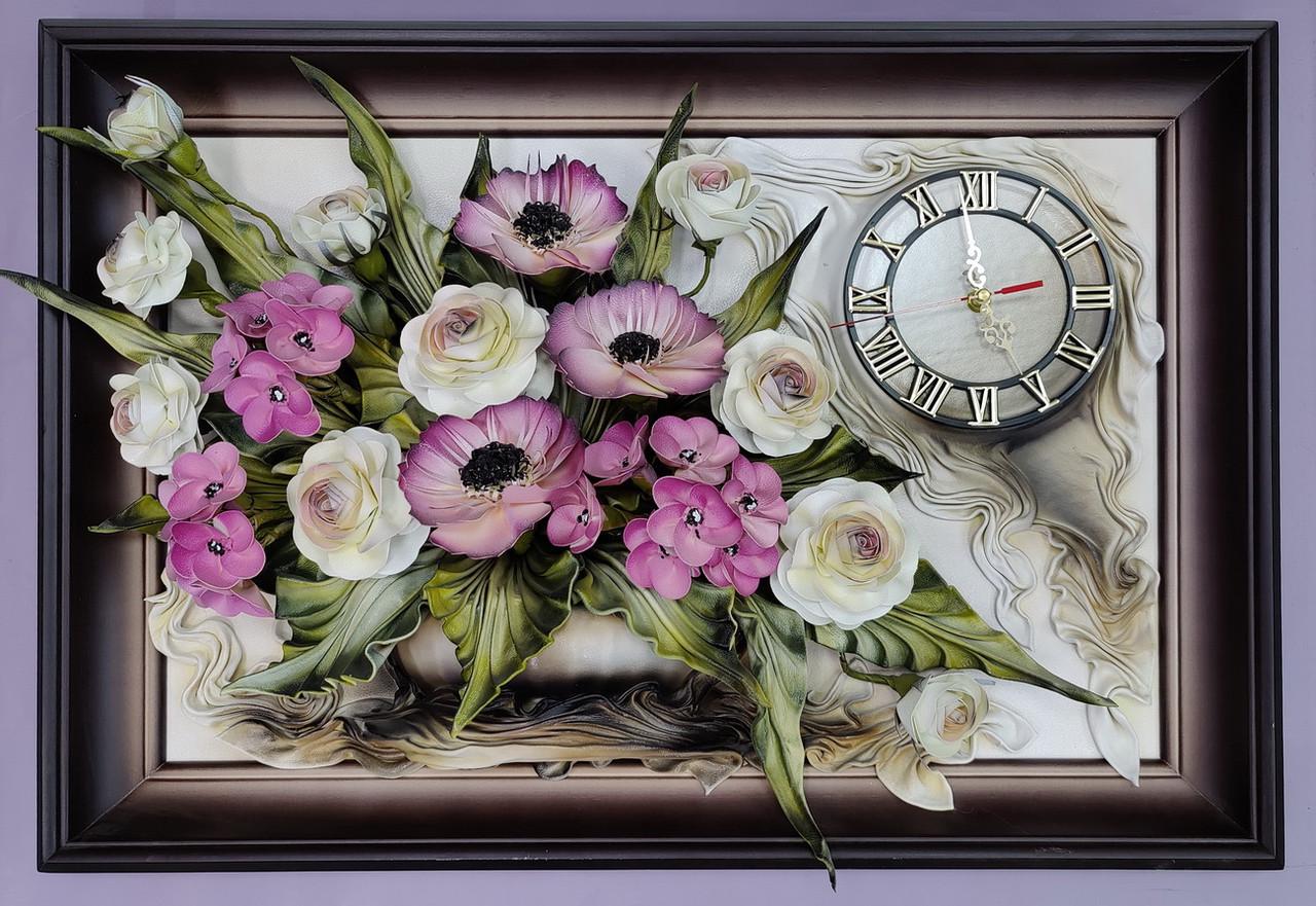 Часы настенные 0905.002 кожаные 50х70 см (1922774024)