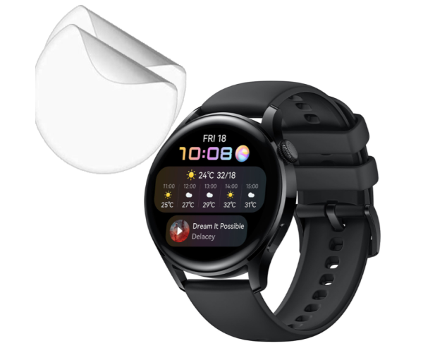 Пленка противоударная гидрогелевая Hydrogel Film для Huawei Watch 3 3 шт. Transparent