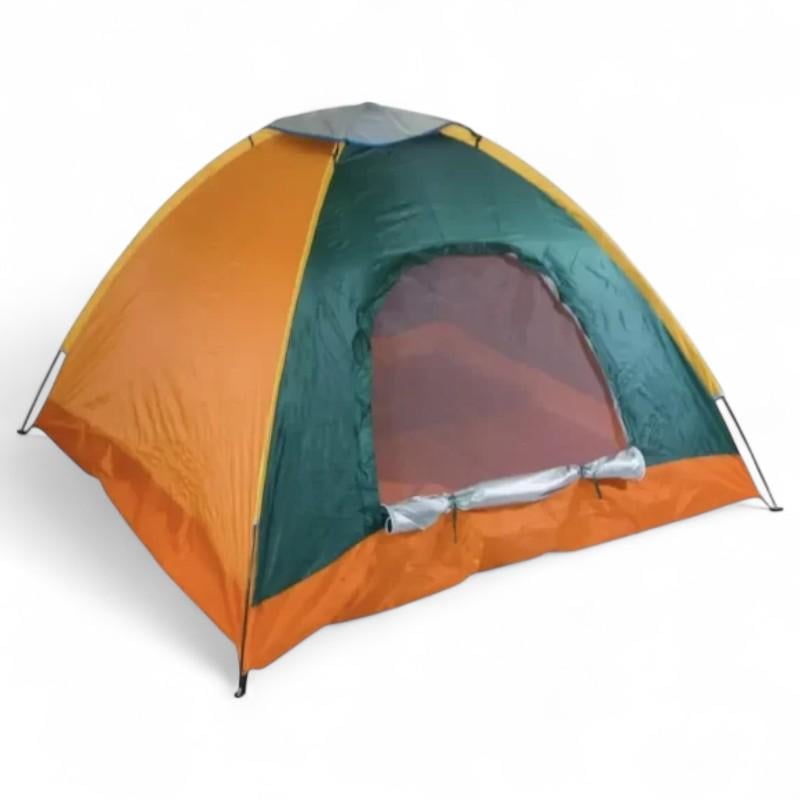Палатка туристическая на 3 персоны 200х150 см Зеленый - фото 3 Палатка туристическая на 3 персоны 200х150 см Зеленый - фото 3