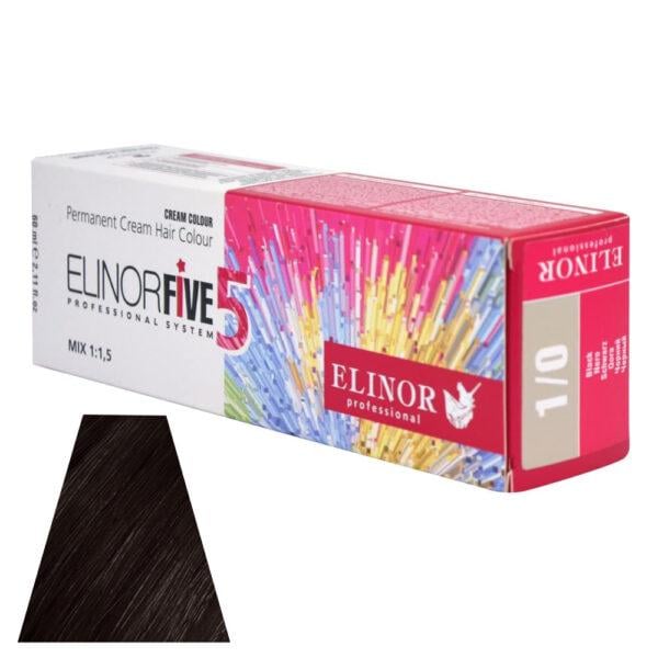 Краска для волос Elinor Черный 1/0 100 мл (23450655)