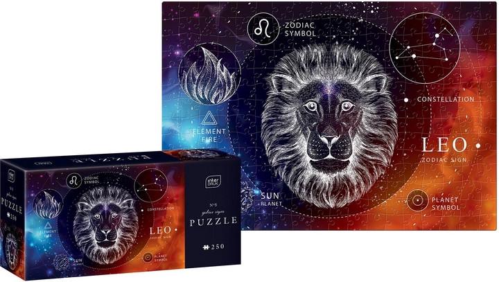 Пазли тришарові ТМ InterDRUK Знаки зодіаку Лев 250 шт. 48х33 см (5902277341914)