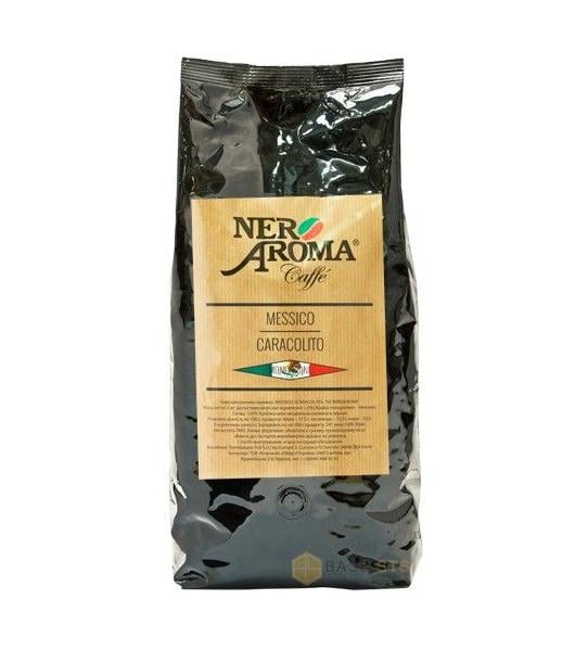 Кофе в зернах Nero Aroma Messico Caracolito 1 кг (34827373)