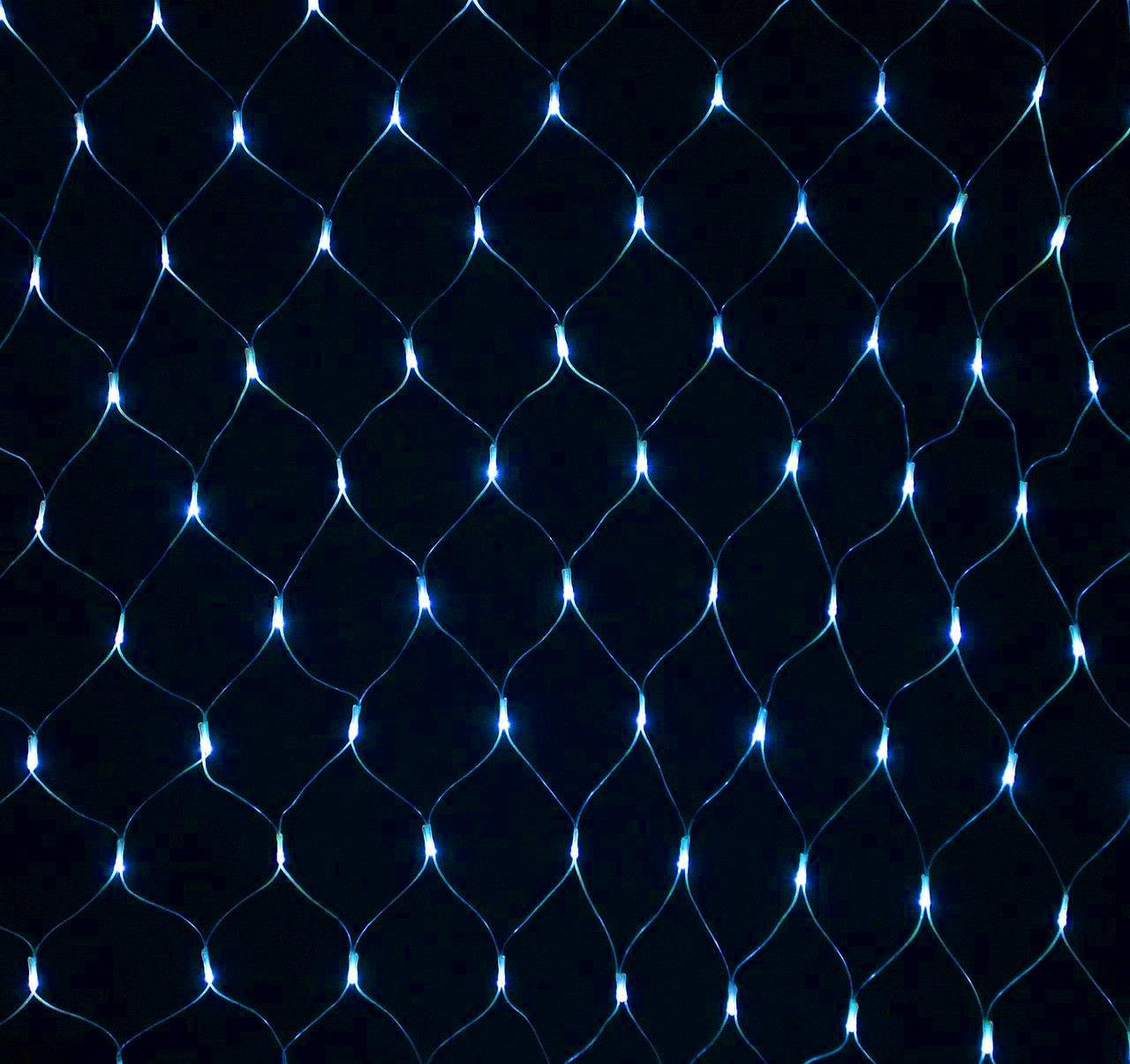 Гирлянда-сетка 180 LED Голубой (1000779-Blue-0)