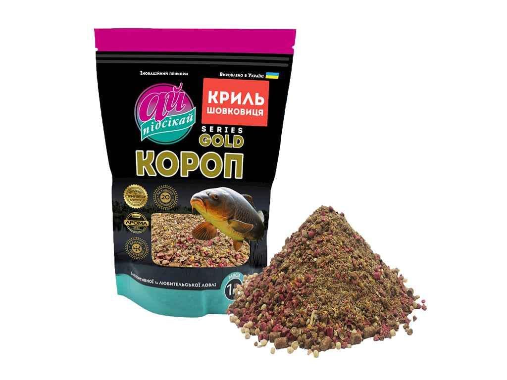 Приманка Ай подсекай Кальмар/Шелковица 1 кг GOLD CARP (931817)
