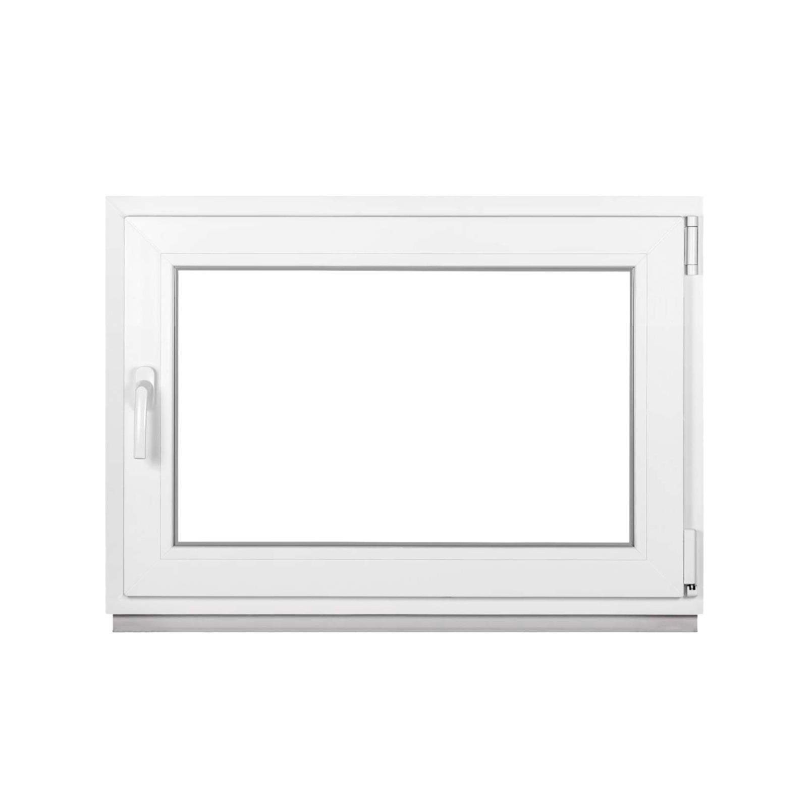 Окно металлопластиковое Framex поворотно-откидное с правым открытием 850х650 мм Белый