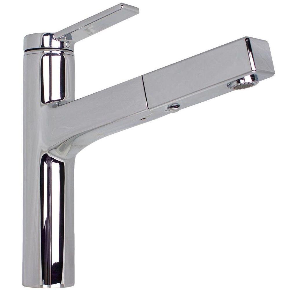 Смеситель для кухни Kludi O-CEAN с вытяжной лейкой (389810575)