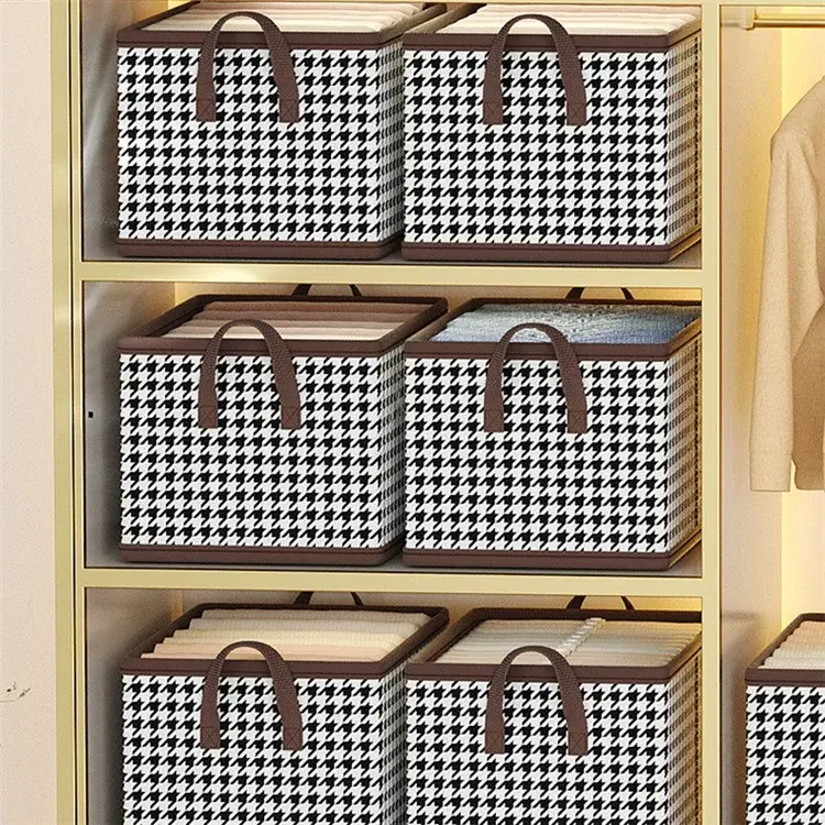 Коробка-органайзер для зберігання білизни Коричневий (5412) - фото 2 Коробка-органайзер для зберігання білизни Коричневий (5412) - фото 2