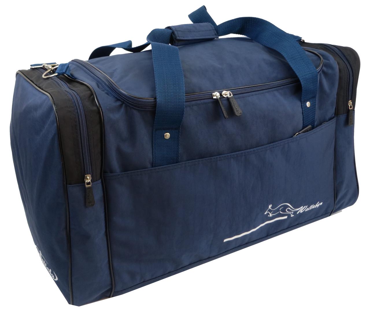 Сумка дорожня Wallaby 437-2 середня M 62 л Синій