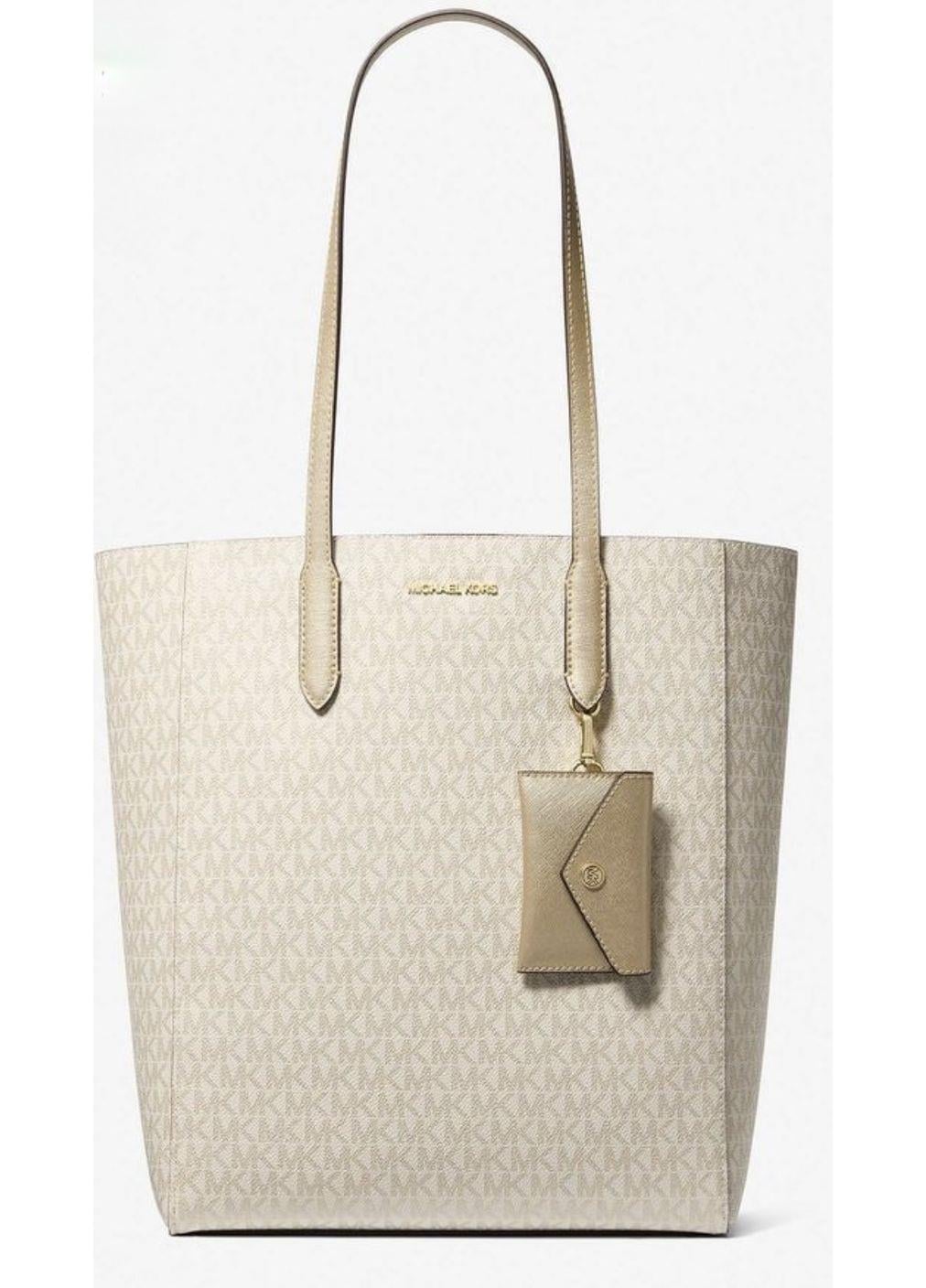 Сумка Michael Kors Vincent Large Signature Logo Tote Bag With Coin Pouch (35F4G2VT7V)
