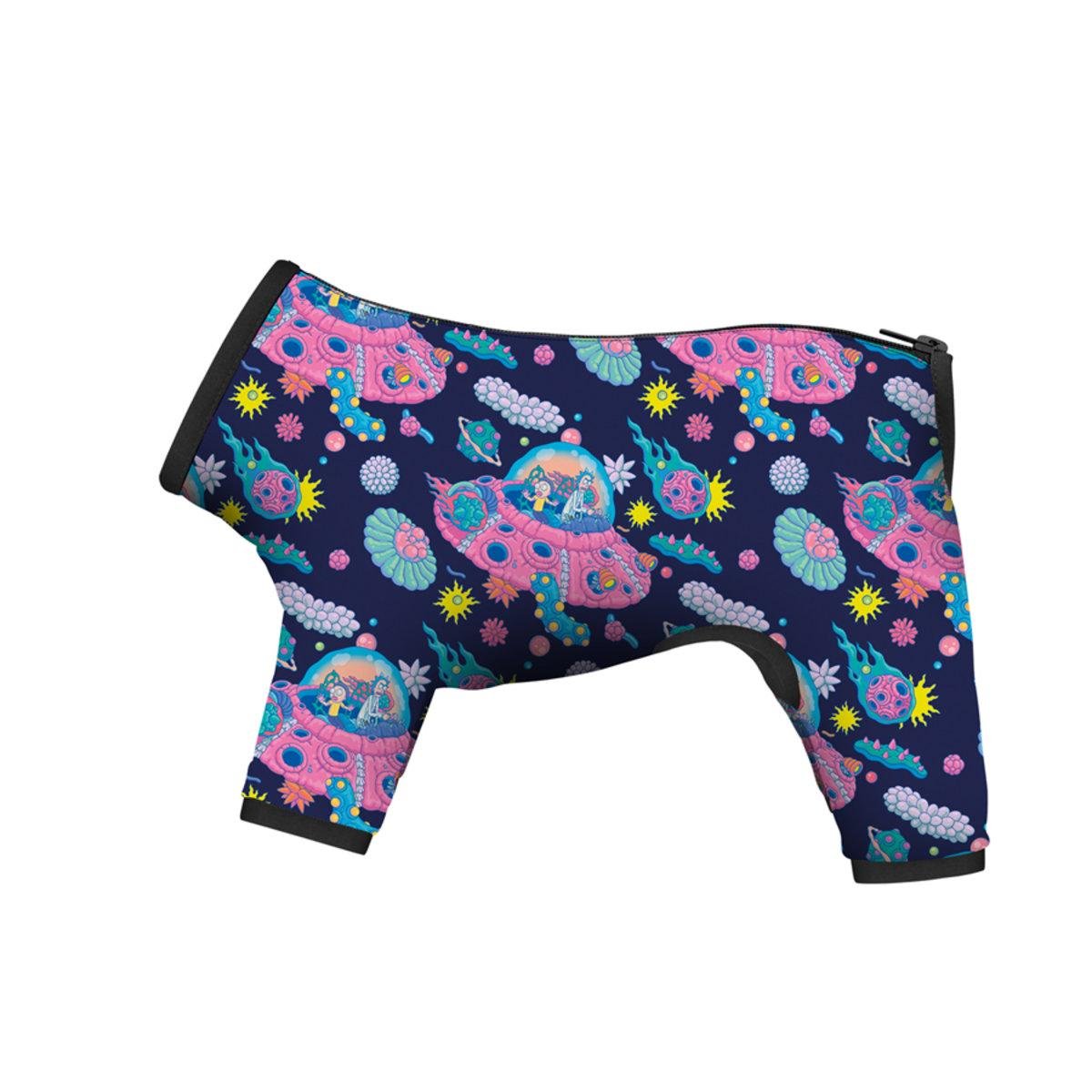 Дождевик для собак Waudog Clothes Рик и Морти 1 S40 56-59 см/37-40 см