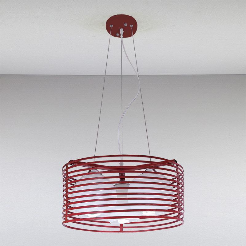 Люстра подвесная Light House LS-11081-3 Красный (10098)