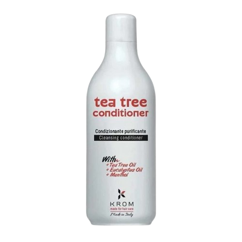 Кондиционер KROM Tea Tree очищающий с маслами чайного дерева эвкалипта и ментолом 1000 мл