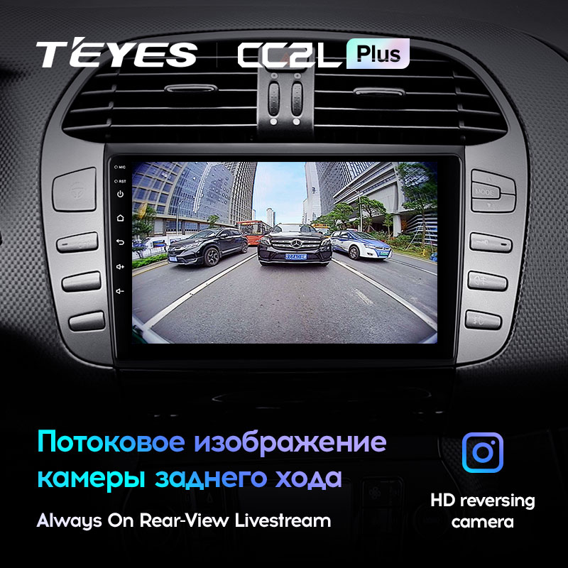 Автомагнитола штатная Teyes CC2L Plus для Fiat Bravo 198 2 II 2007-2014 Android 2/32 Гб (1572507568) - фото 5