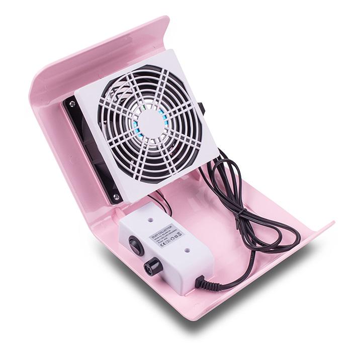 Витяжка для манікюру Simei 858-2А 40 W Pink - фото 3