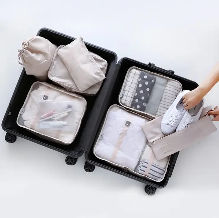 Дорожный органайзер для вещей XL-940 8 шт. - фото 4 Дорожный органайзер для вещей XL-940 8 шт. - фото 4