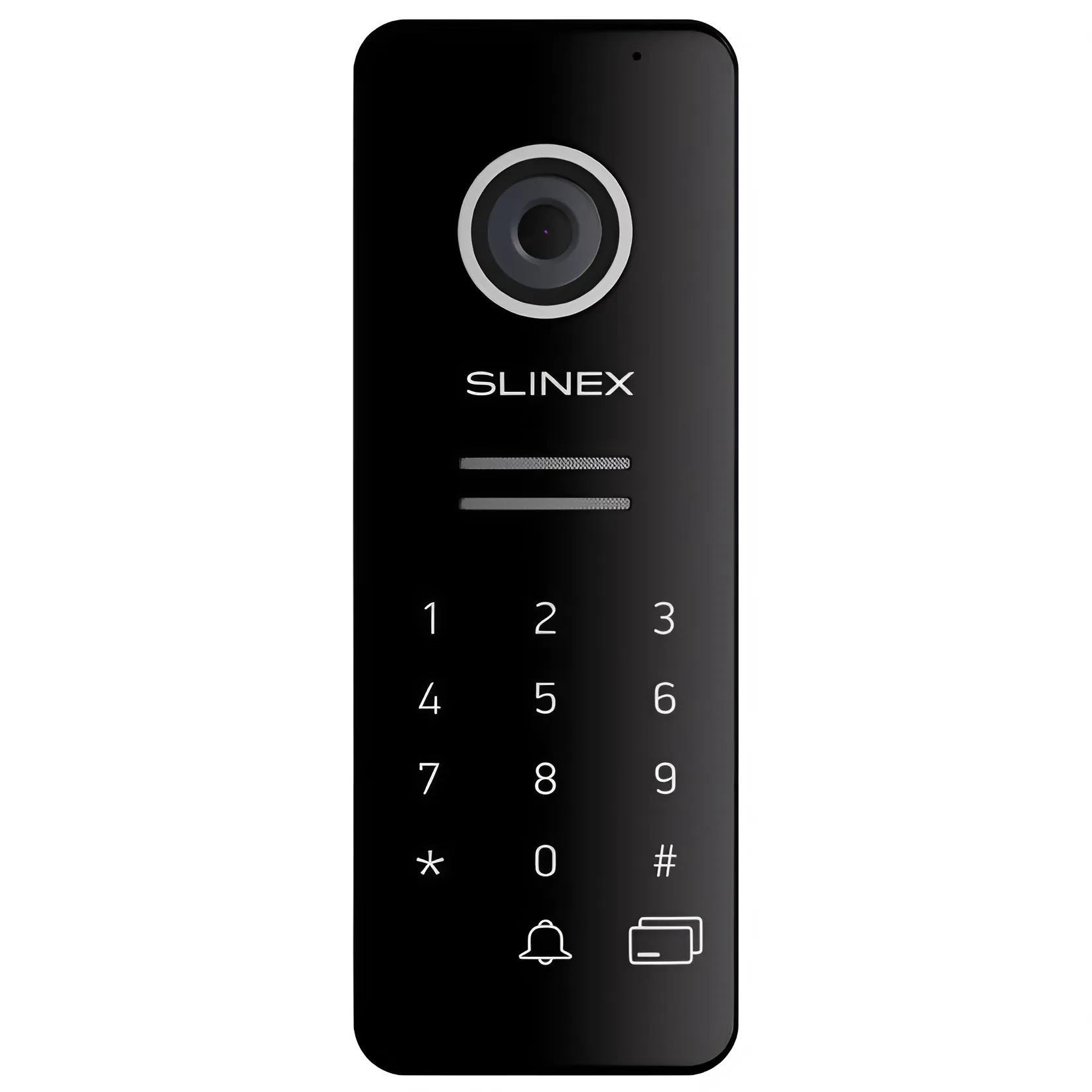 Панель вызова Slinex ML-30CRHD с камерой PIN-кодом и RFID считывателем IP65 Черный (621523)