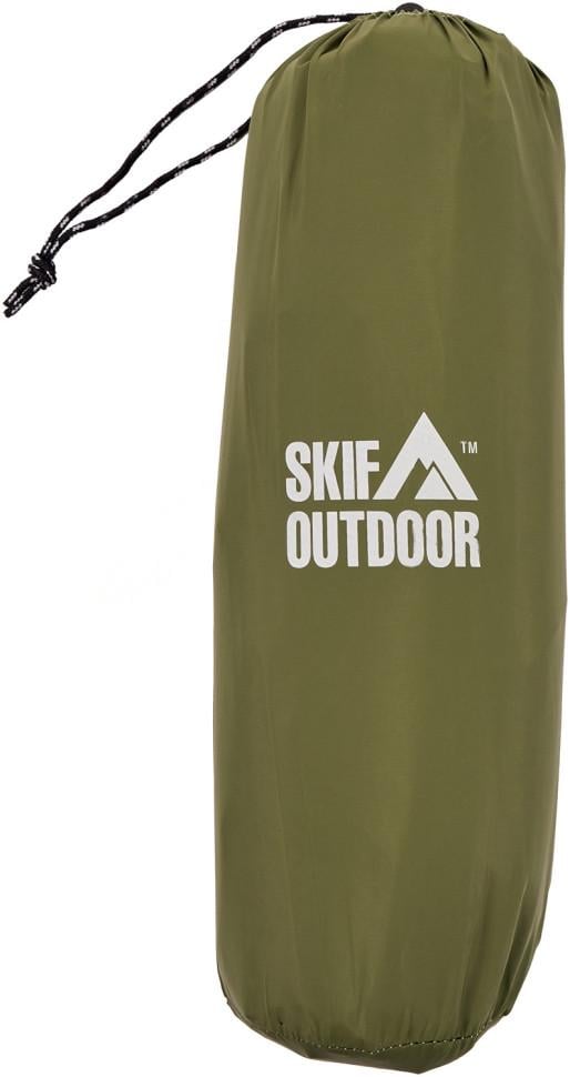 Надувний каремат Skif Outdoor Bachelor Ultralight 190х55х5 см Olive (10848048) - фото 3