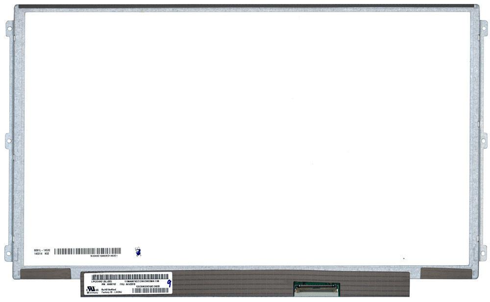 Матрица для ноутбука 12,5" Slim 40 pin справа 1366x768 LED IPS крепления слева/справа матовая для LG/Philips LP125WH2-SLB3