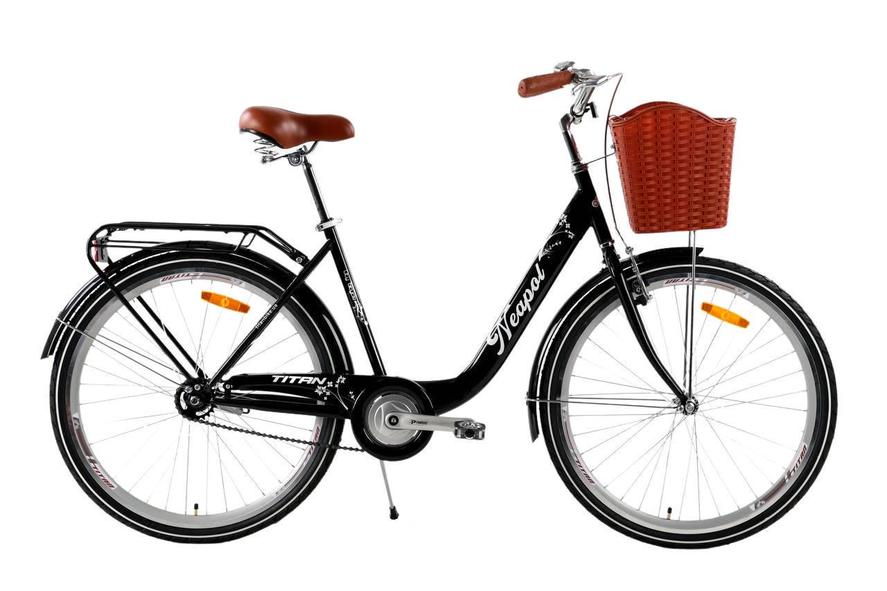 Велосипед Titan Neapol 26" 18" Черный