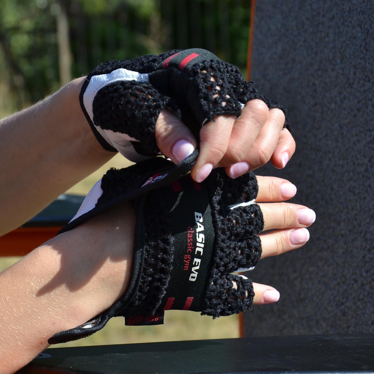 Перчатки для фитнеса Power System PS-2100 Basic EVO M Black/Red Line (A-012158) - фото 6 Перчатки для фитнеса Power System PS-2100 Basic EVO M Black/Red Line (A-012158) - фото 6