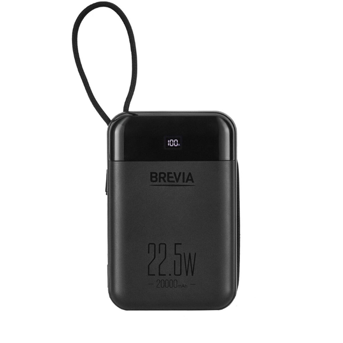 Повербанк Brevia Li-Pol LCD Type-C/Lightning 20000 mAh/22,5W (45222) - фото 2